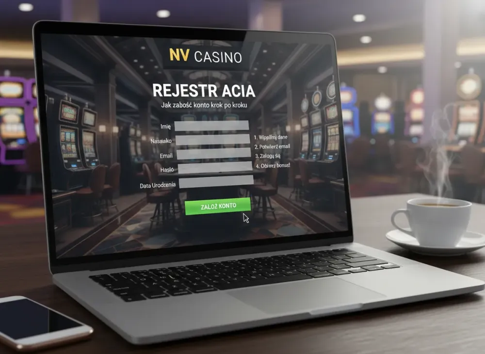 Nv casino rejestracja - jak założyć konto krok po kroku